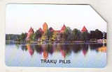 bnk card Cartele telefonice - Lithuania - URMET - Traku Pilis - Col:LT-LTV-M003