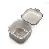 Set de 2 unități: Cutie pentru sterilizarea biturilor, negru transparent