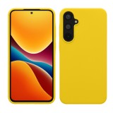 Husa Kwmobile pentru Samsung Galaxy A55, Galben, Silicon, KWM000021ME010C, Carcasa