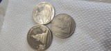 Rusia 2 x 1 rubla + 5 ruble , anii 1980 - 1988