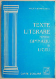 Texte literare pentru gimnaziu si liceu &ndash; Violeta Barbulescu