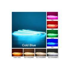 Banda LED COB latime 3mm 12V , alb rece , 5 metri ,12W/metru Cod: HH-C530 Automotive TrustedCars