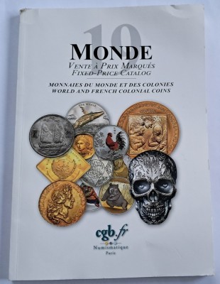 Catalog licitatii monede, 2022, Cgb.Fr Numismatique, Paris foto