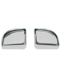 Set 2 oglinzi convexe auto 50mm pentru eliminarea punctelor oarbe, cromate, autoadezive