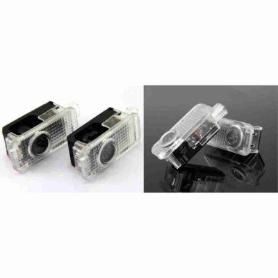Set de 2 Lampi Led Logo Xentech Light Portiere / usi VW Touareg 2004-2010 foto