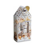 Set cadou Craciun crema maini pila unghii II cm 6 x 3,5 x 13,5 H