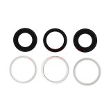 Geam camera cu Rama Apple iPhone 17 PRO MAX SILVER
