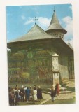 RF134 - Carte Postala - Biserica Voronet, circulata 1966