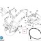 Cablu deschidere sa superior original Piaggio Beverly - Beverly RST - Beverly Sport - Beverly Tourer 4T LC 125-250-300-400-500cc