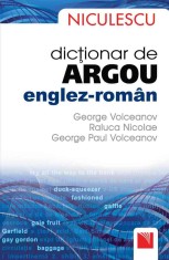 Dictionar de argou englez-roman - Niculescu