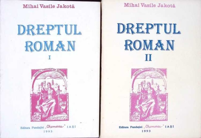 DREPTUL ROMAN VOL.1-2-MIHAI VASILE JAKOTA-275610