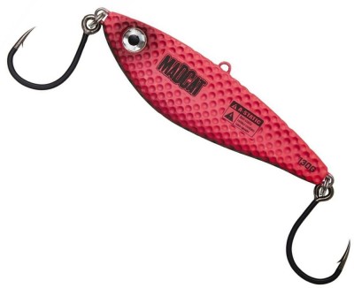 Pilker MADCAT Vertical Jig Vibratix, Fluo Pink UV, 90g, 10cm, 1buc/pac foto