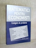Matematici pentru economisti - Culegere de probleme - Gheorghe Cenusa