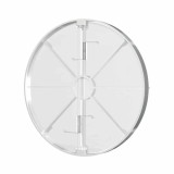 Clapeta antiretur pentru ventilator baie &Oslash;125mm, plastic Alb