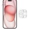 Set folie mata pentru Apple iPhone 15, protectie Ecran si Camera, Anti amprenta, din silicon