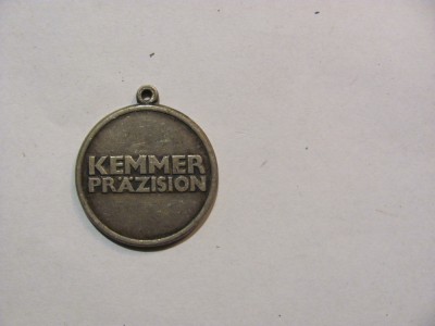 CY - Breloc &amp;quot;KEMMER Prazision / 25 Jahre&amp;quot; / Germania foto