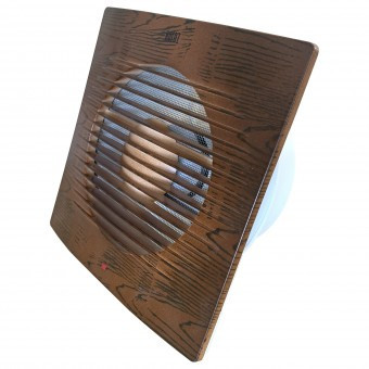 Ventilator axial de perete, Horoz Fan 150-Walnut, debit 150 m3/h, diametru 150 mm, 20 W foto