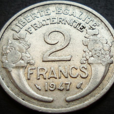 Moneda istorica 2 FRANCI - FRANTA, anul 1947 * cod 2042