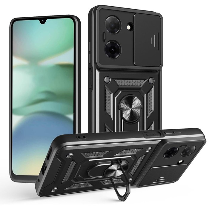 Husa Xiaomi Redmi A5&Atilde;&sbquo;&Acirc;&nbsp;4G (Standard) protectie camera Techsuit CamShield Series, negru