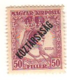 SV * Ungaria LOT 3 timbre Magyar Kyr. Posta 15 FILLER - 200 KORONA si 50 filler SUPRATIPAR * inceput sec. XX