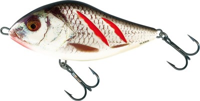 Vobler Salmo Slider Floating Wounded Real Grey Shiner 7cm 17g foto