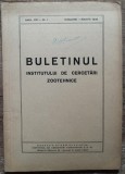 Buletinul Institutului de cercetari zootehnice// ianuarie-martie 1949, Alta editura