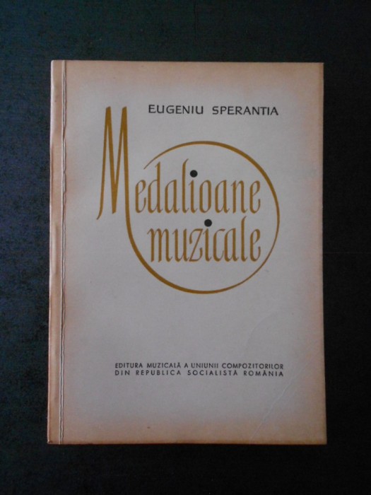 EUGENIU SPERANTIA - MEDALIOANE MUZICALE