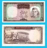 Iran (pick 84) 20 Rials 1969 aUNC- serie: 036002