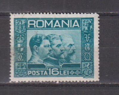 TREI REGI 1931 LP. 92 MNH foto