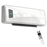 HOMCOM &Icirc;ncălzitor de Perete 2000 W cu 3 Moduri și Telecomandă, Alb | Aosom Romania