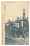 2889 - SIGHISOARA, Mures, Romania - old postcard - used - 1905, Circulata, Printata