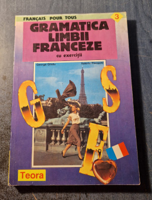 Gramatica limbii franceze cu exercitii George Ghidu foto