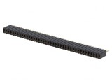 Soclu pini mamă 40 pini THT 1,27mm, CONNFLY
