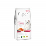 Hrana uscata pentru pisici sterilizate Piper Adult, carne de somon, 3kg AnimaPet MegaFood, DOLINA NOTECI