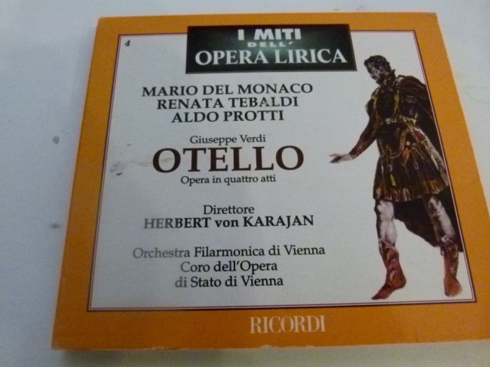 Otello-Verdi , 2 cd