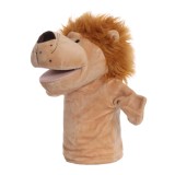 Marioneta de mana REDQUIT&reg; de plus pentru copii, Jocuri de rol, leu