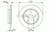 Disc frana TOYOTA AURIS (ZWE18, NZE18, ZRE18) (2012 - 2016) BOSCH 0 986 479 519