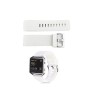Bratara TPU Silicon pentru Fitbit Blaze-Mărime L-Culoare Alb