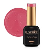 Cumpara ieftin Oja Semipermanenta LUXORISE Evolution, Candy Girl - Strawberry Glaze 10ml