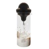 Spumator de lapte electric, Rqiurpn, 450 ml, mixer cu cap dublu imbunatatit, functioneaza baterii, pentru prepararea latte si cappuccino, Negru