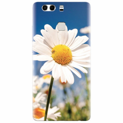 Husa silicon pentru Huawei P9 Plus, Daisies Field Flowers foto