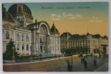 BUCURESTI , CASA DE DEPUNERI , GRAND HOTEL , CARTE POSTALA , INCEPUTUL SEC. XX