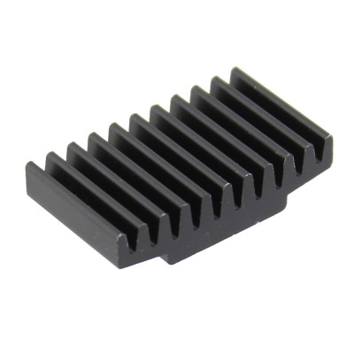 Radiator extrudat, aluminiu, 17x30mm, neagra, FISCHER ELEKTRONIK, ICKSMDC17SA, T136904 foto