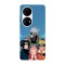 Husa compatibila cu Huawei Nova Y70 model Kakashi Team Naruto Shippuden, Silicon, TPU, Viceversa
