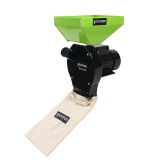 Moara de cereale, electrica, Grunman, cu motor 1.1 kW, 240 kg/h, cu protectie antirefulare + 5 site