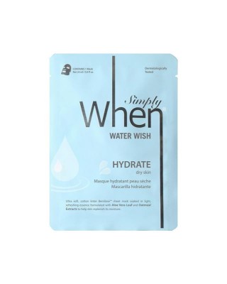 Masca Coreana Hidratanta pentru Ten Uscat Water Wish 23 mililitri When foto