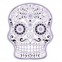Sticker decorativ, Skull, 78 cm, 216STK-13