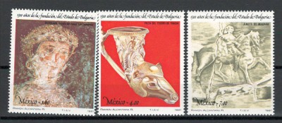 Mexic 1981 MNH - Aniversarea a 1300 de ani a statului bulgar, nestampilat foto