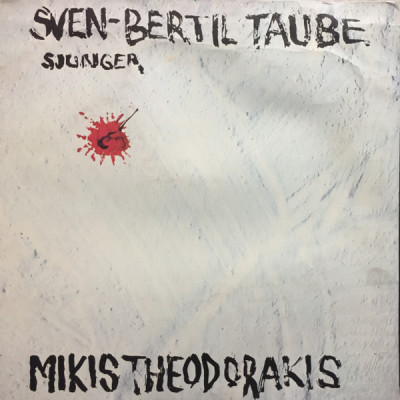 Vinil Sven-Bertil Taube &amp;ndash; Sven-Bertil Taube Sjunger Mikis Theodorakis (-VG) foto