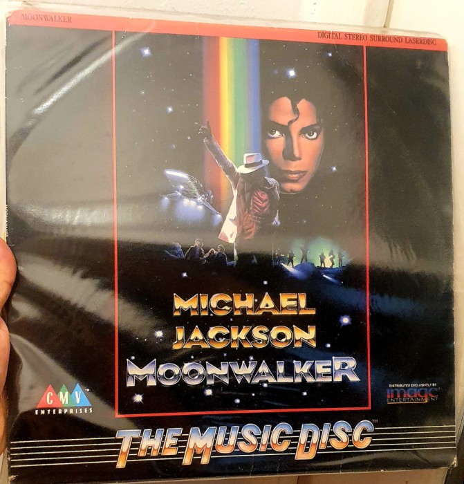 Michel jackson laserdisc 4 bucăți